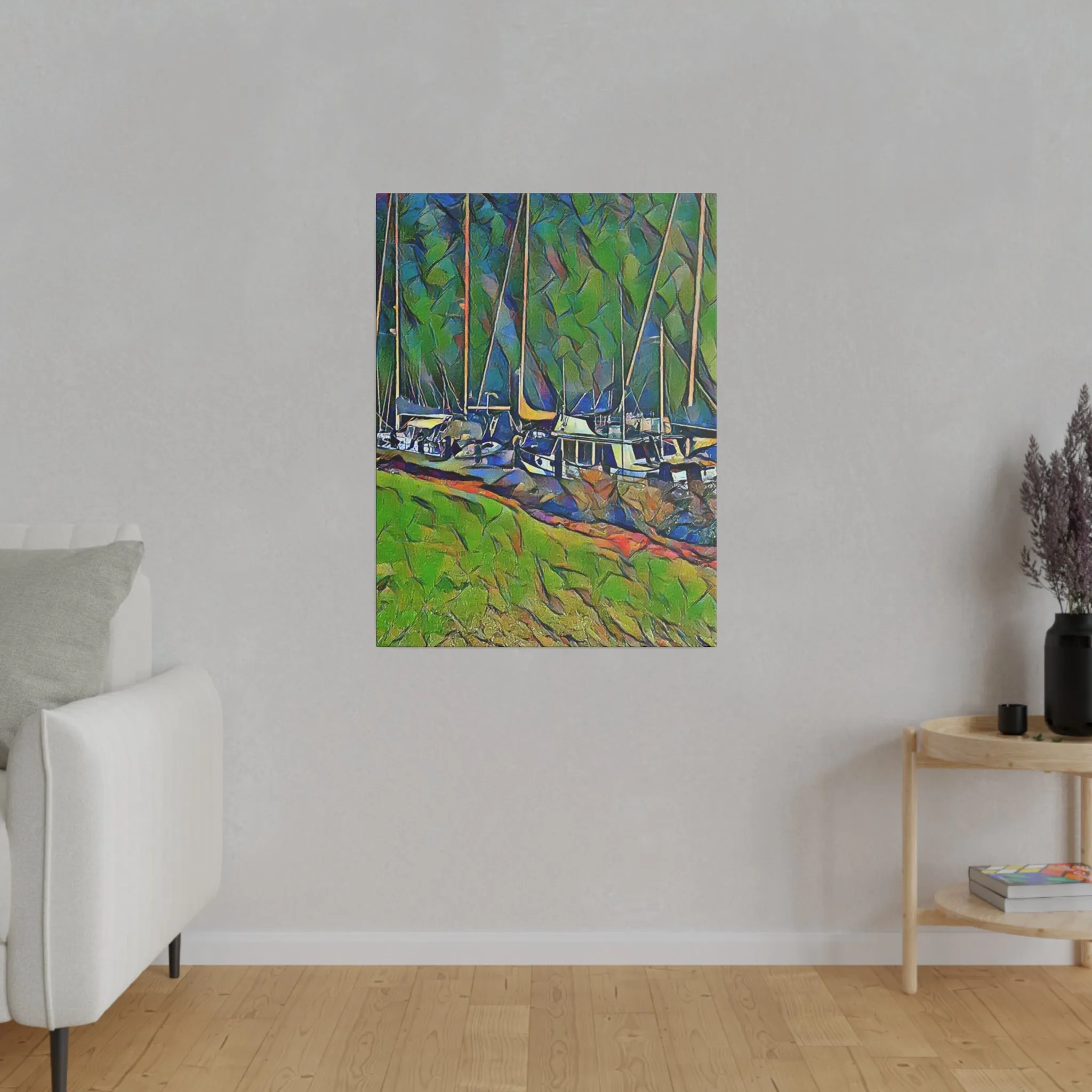 Canvas Print in Multiple Portrait Sizes from the Nautical Series at Intriguing Vistas