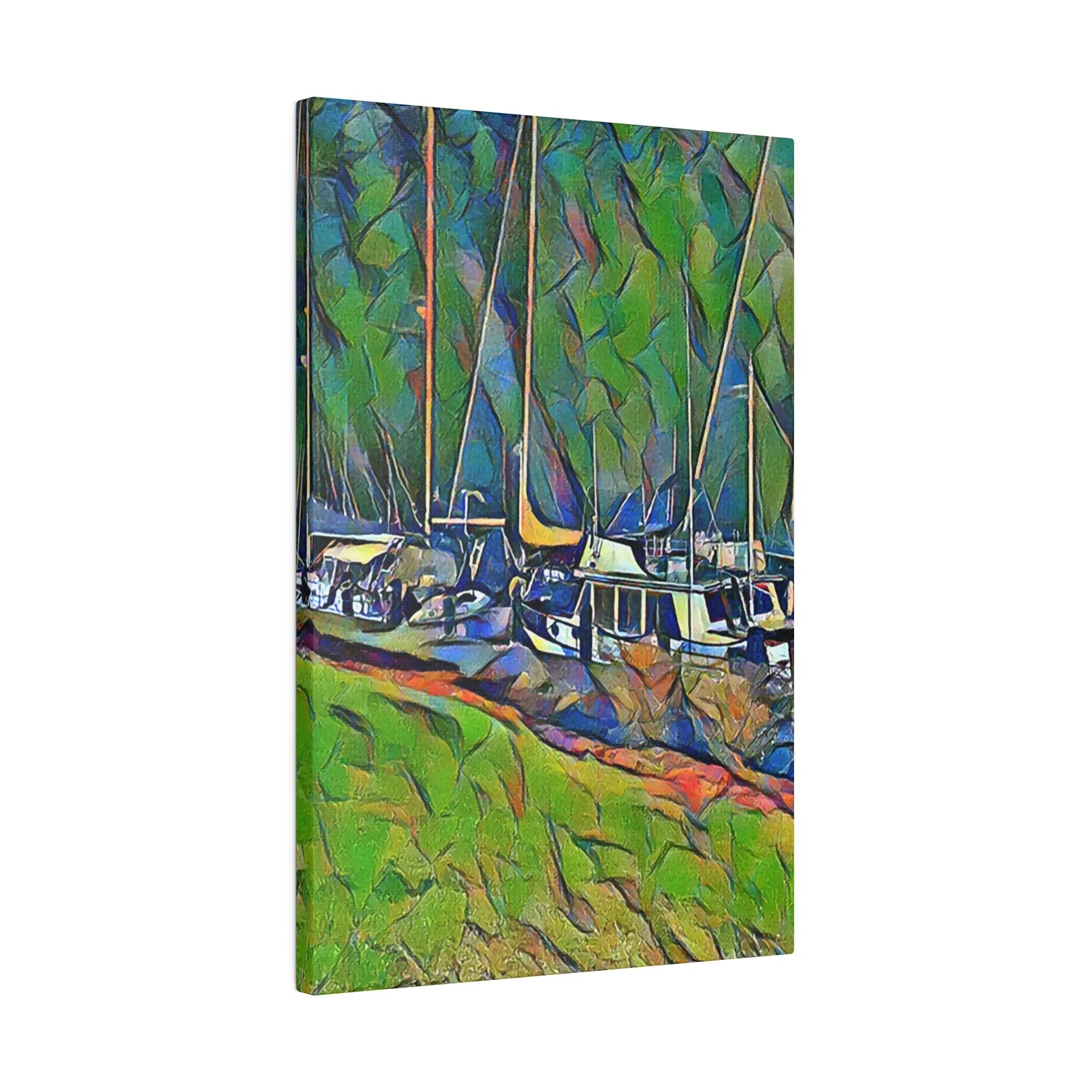 Canvas Print in Multiple Portrait Sizes from the Nautical Series at Intriguing Vistas