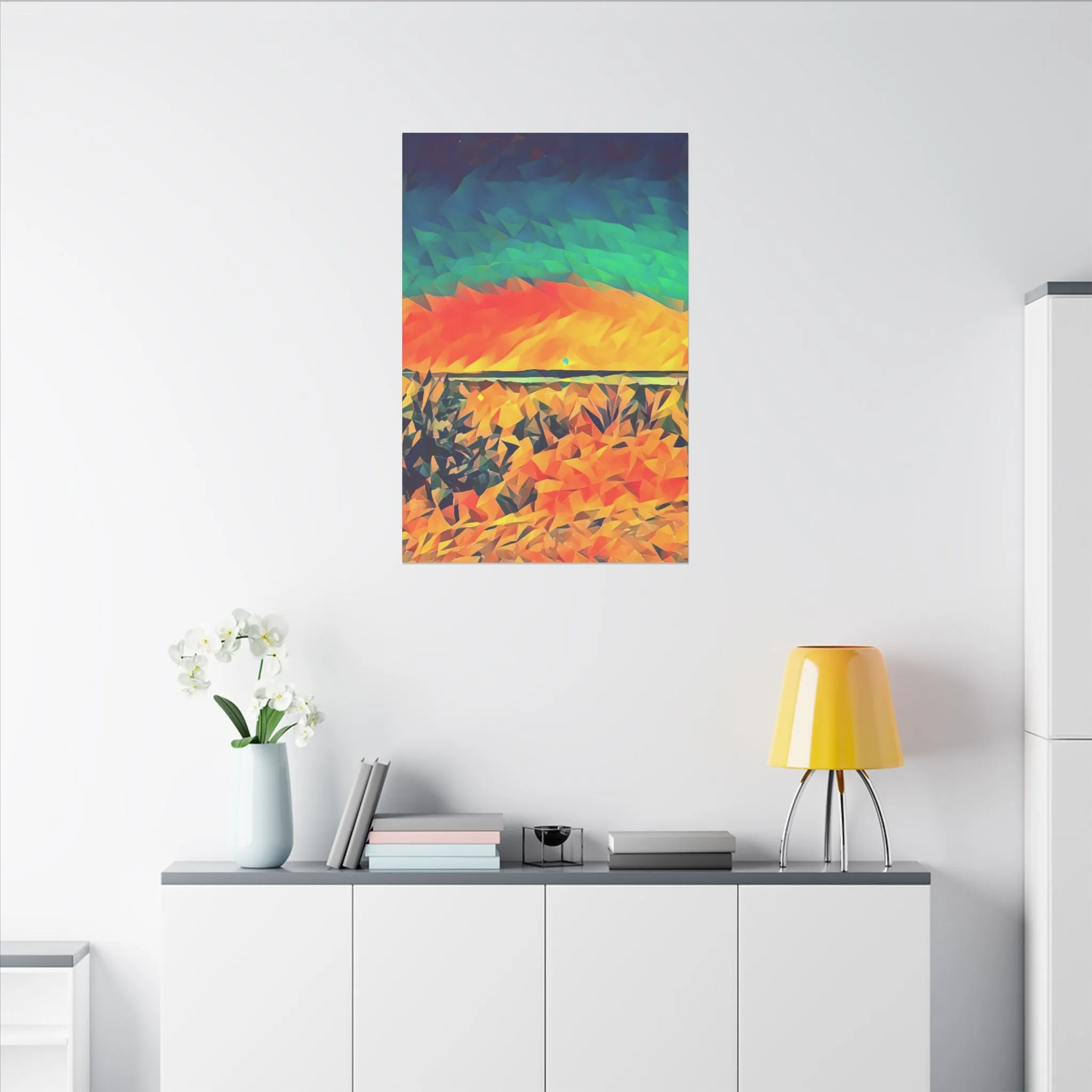 Canvas Print in Multiple Portrait Sizes from the Night Sky Series at Intriguing Vistas