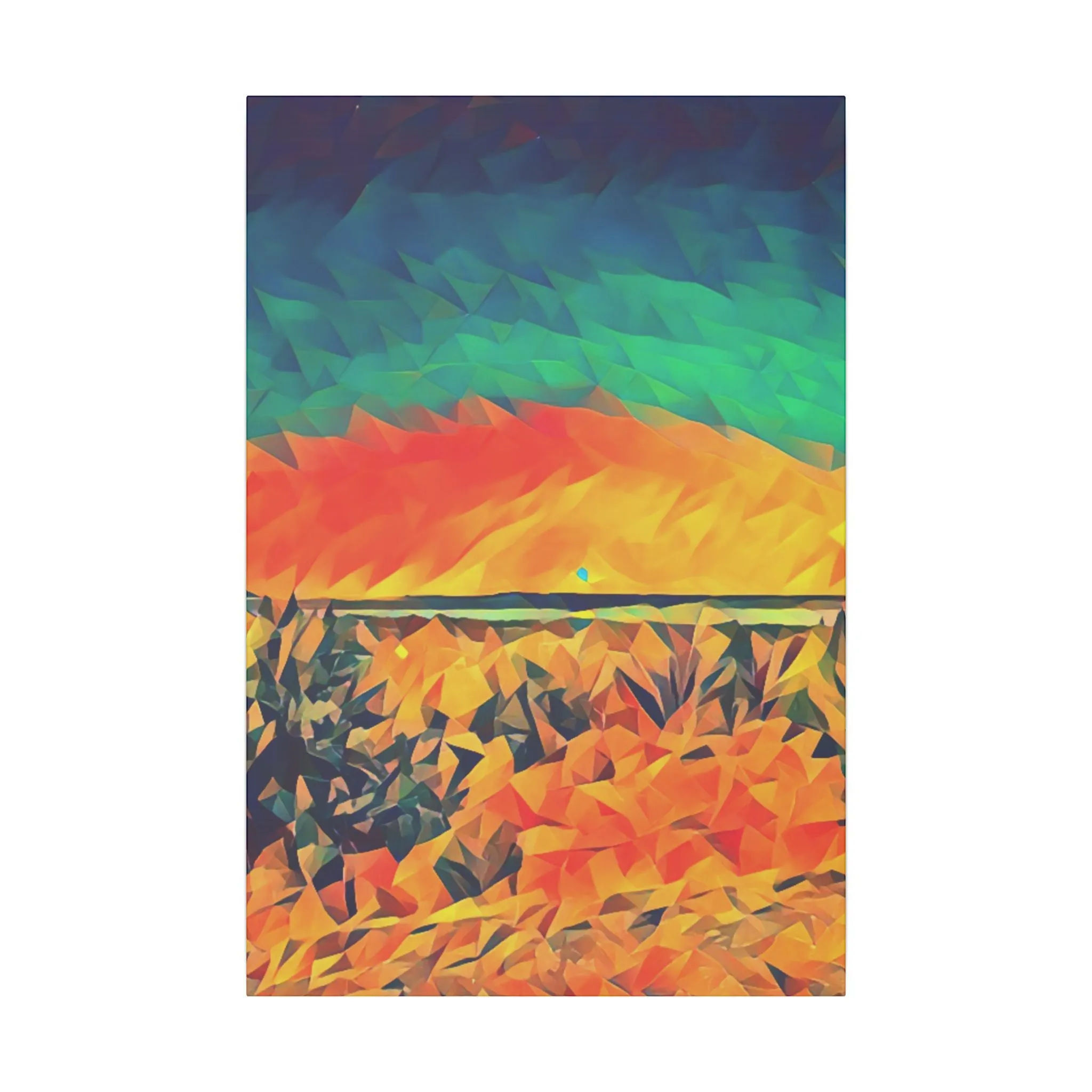 Canvas Print in Multiple Portrait Sizes from the Night Sky Series at Intriguing Vistas