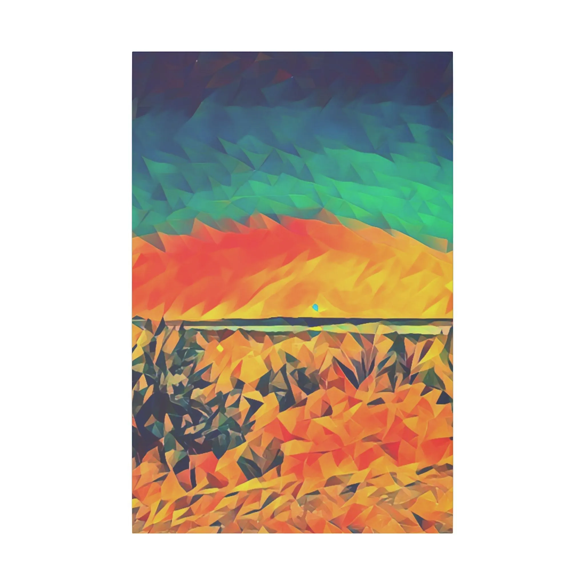 Canvas Print in Multiple Portrait Sizes from the Night Sky Series at Intriguing Vistas