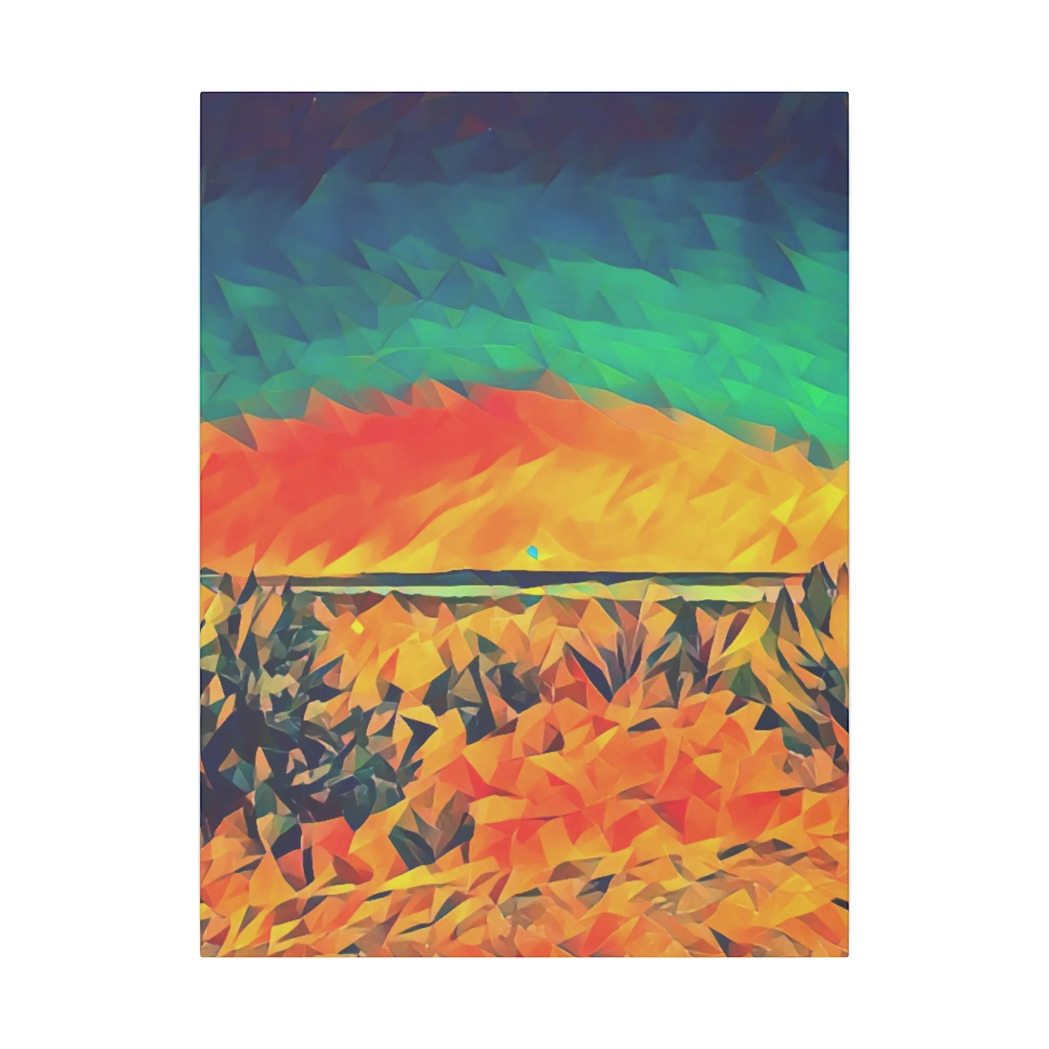 Canvas Print in Multiple Portrait Sizes from the Night Sky Series at Intriguing Vistas