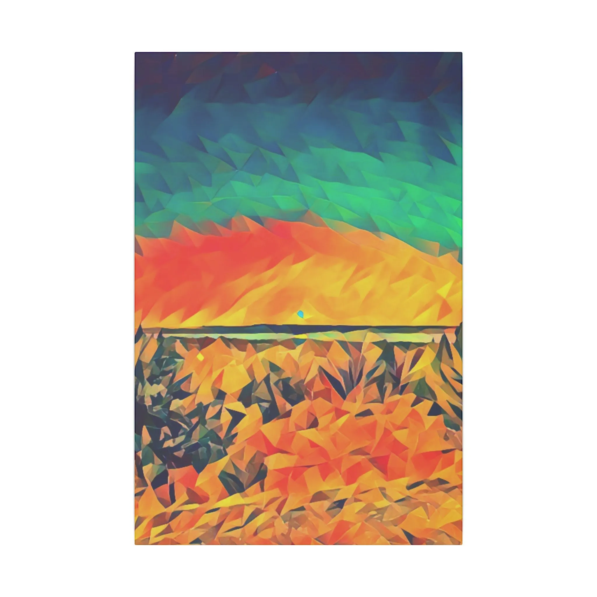 Canvas Print in Multiple Portrait Sizes from the Night Sky Series at Intriguing Vistas