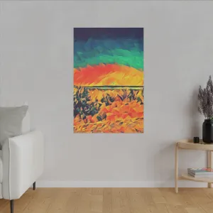 Canvas Print in Multiple Portrait Sizes from the Night Sky Series at Intriguing Vistas