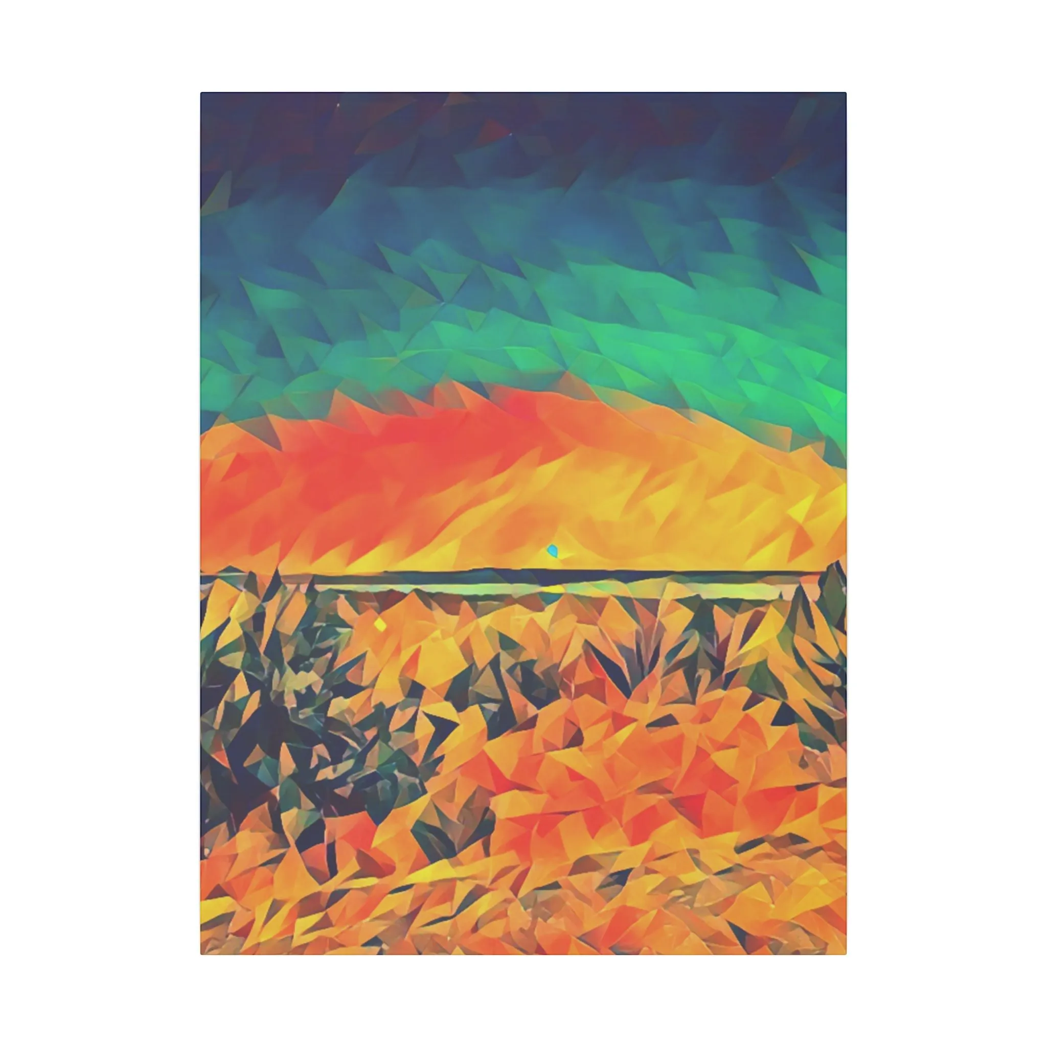 Canvas Print in Multiple Portrait Sizes from the Night Sky Series at Intriguing Vistas