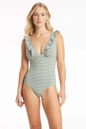 Capri Frill One Piece