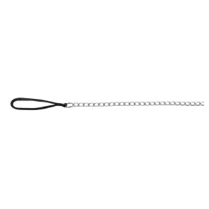 Chain Lead 4mm Black 1.1m Nylon Handle