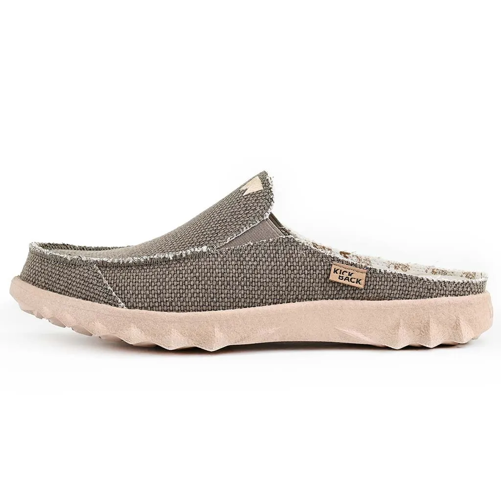 Chaise Classic Woven Canvas Brown