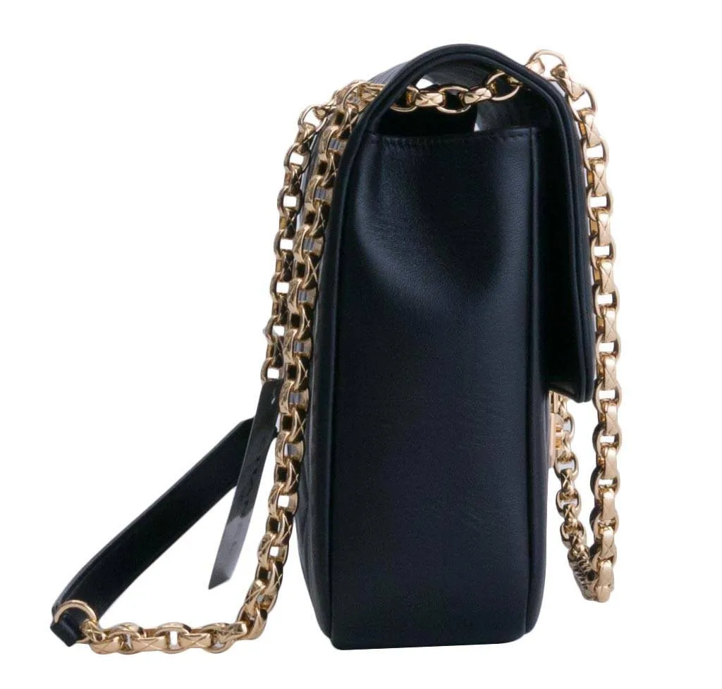 Chanel Flap Bag Black Lambskin GHW