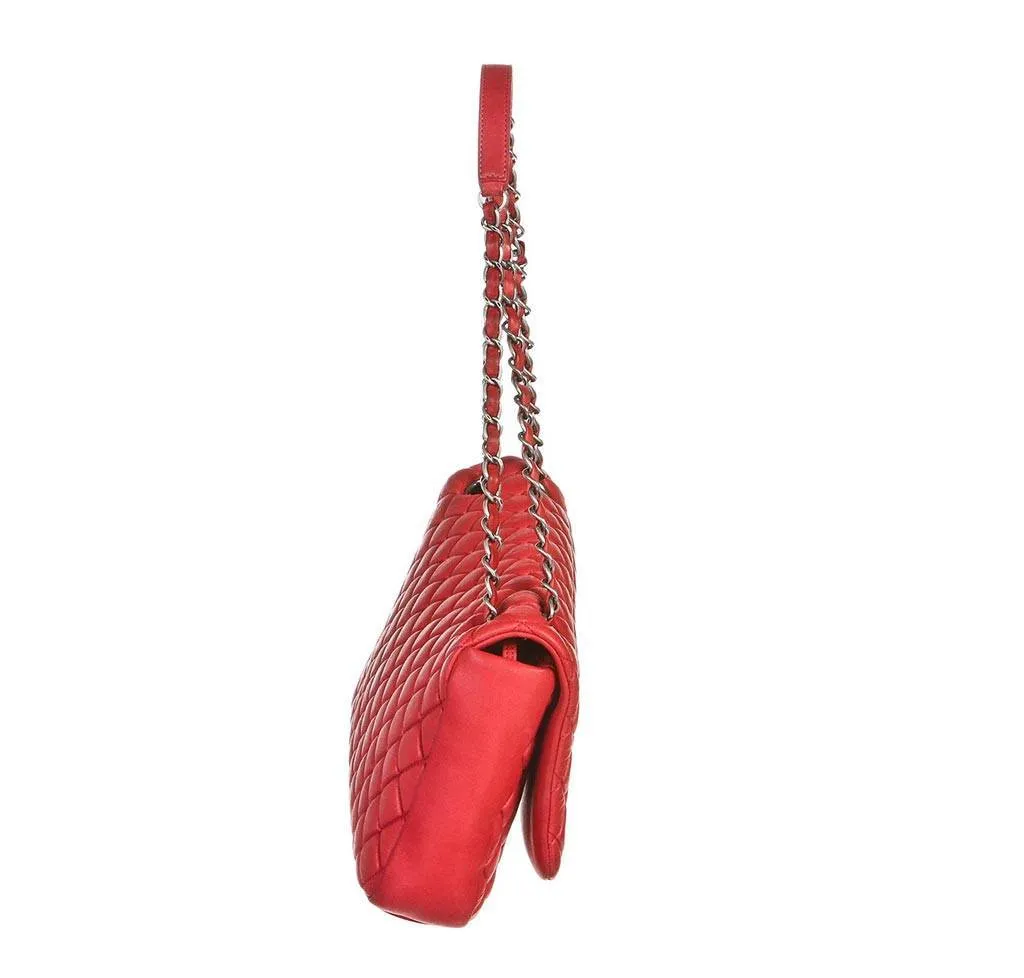 Chanel Hot Pink Flap Bag Calfskin