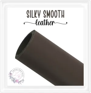 ⋅ Chocolate Brown ⋅ Silky Smooth Premium Vegan Faux Leather ⋅ 0.90mm ⋅