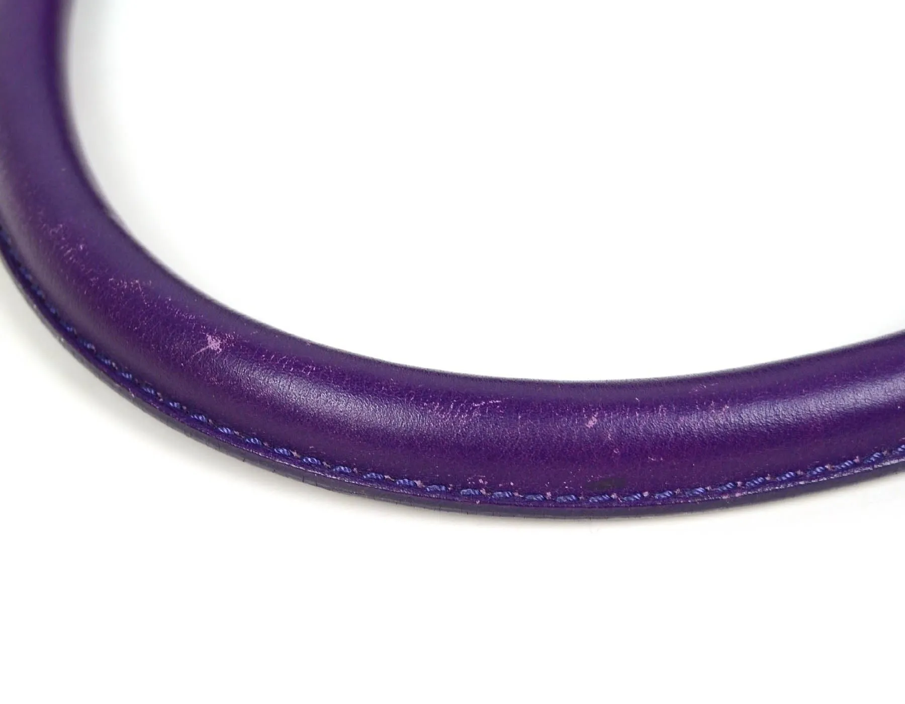 Christian Dior Vintage Purple Monogram Shoulder Bag