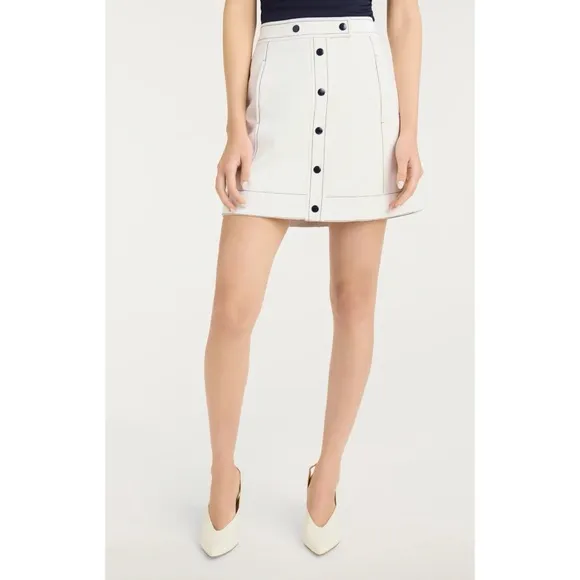 CINQ A SEPT CIARA FAUX LEATHER SKIRT ❤️NWT IN STORES❤️