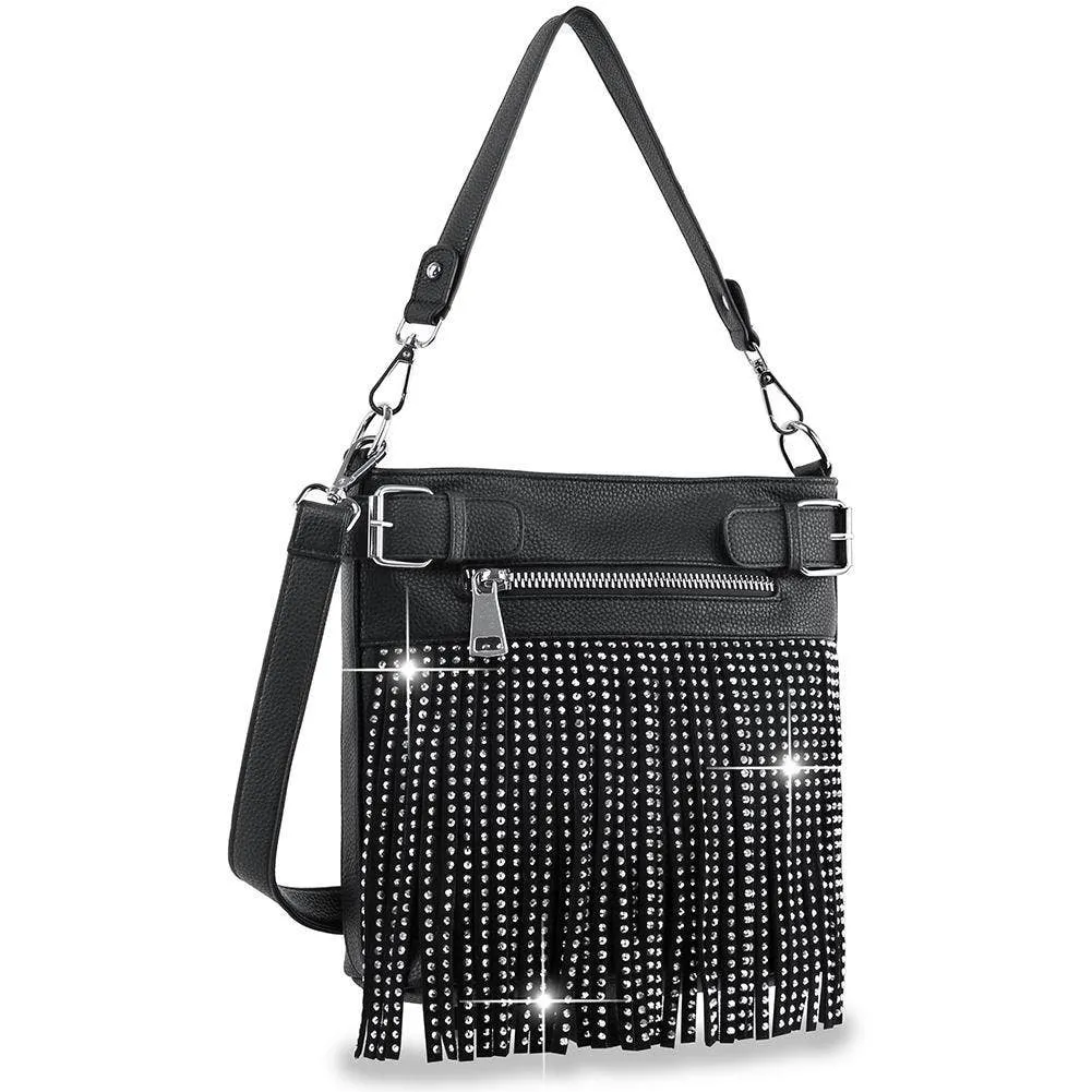 Classic Fringe Convertible Crossbody