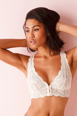 Clo Fortuna Lace Front Close Bralette