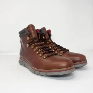 Cole Haan Zerogrand Hiker Boot British Tan Leather Waterproof C33471 Men's 11M