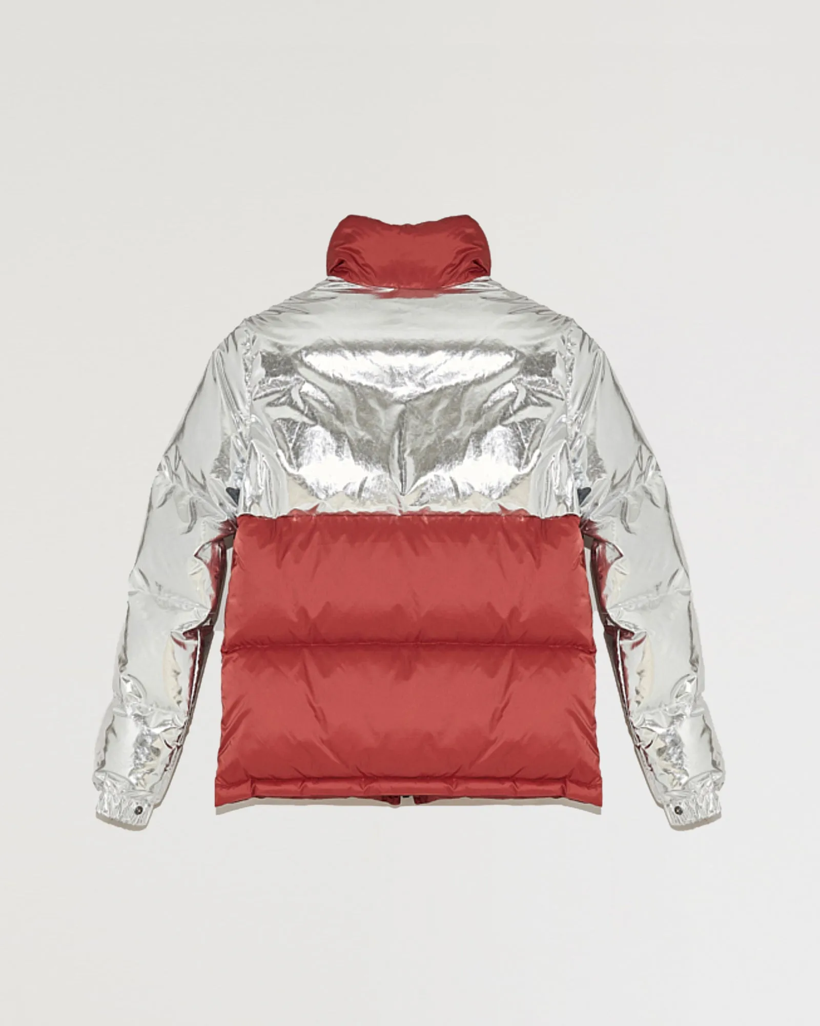 Convertible padded jacket in cotton and nylon