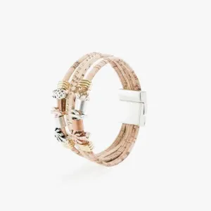 Cork tropical bracelet by Artelusa