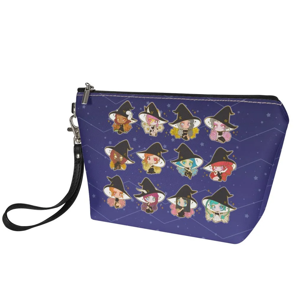 Cosmeek Zodiac Witches Zipper Pouch