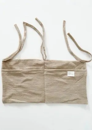 Cot Caddy Organiser - Beige
