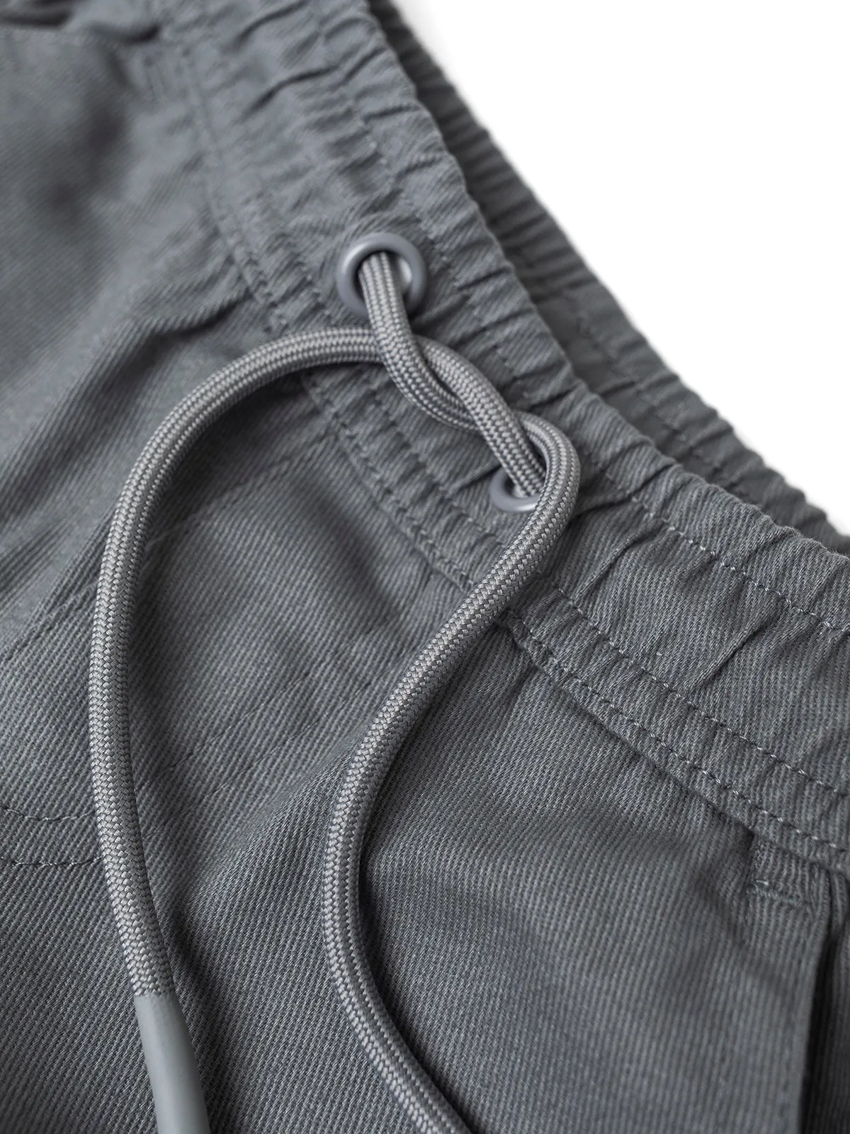 Cotton Twill Short - Charcoal