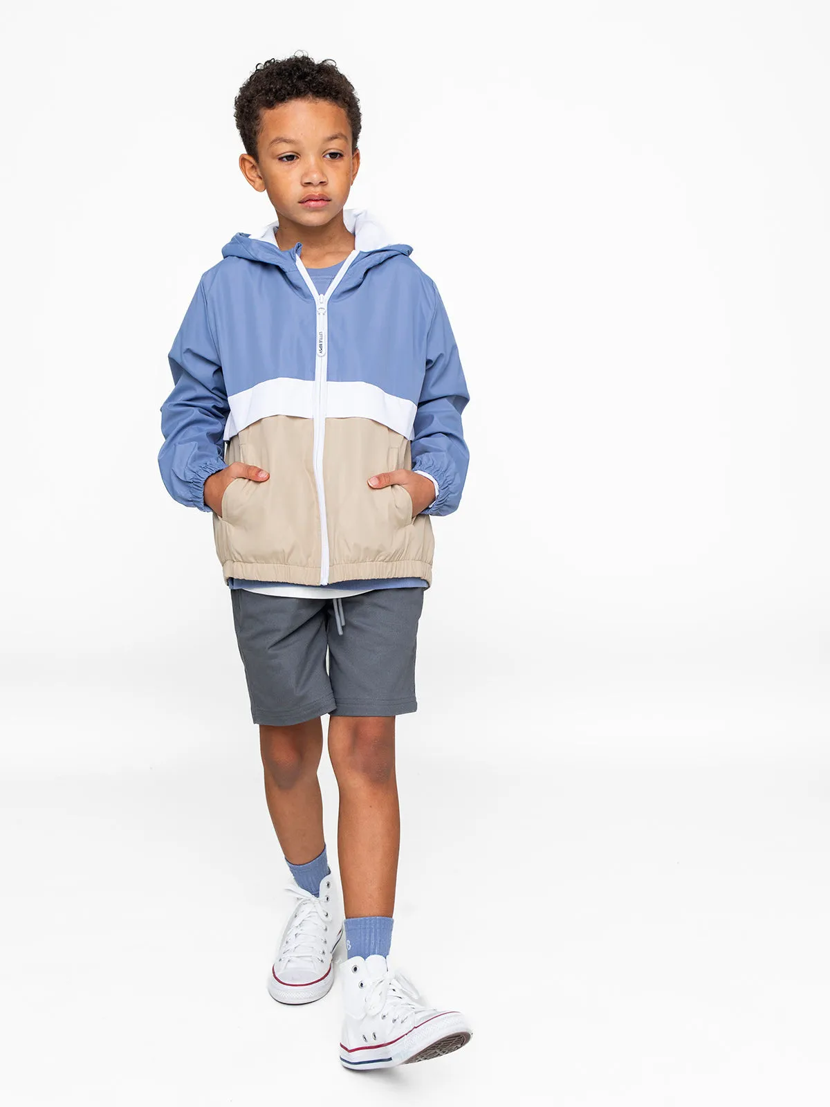 Cotton Twill Short - Charcoal