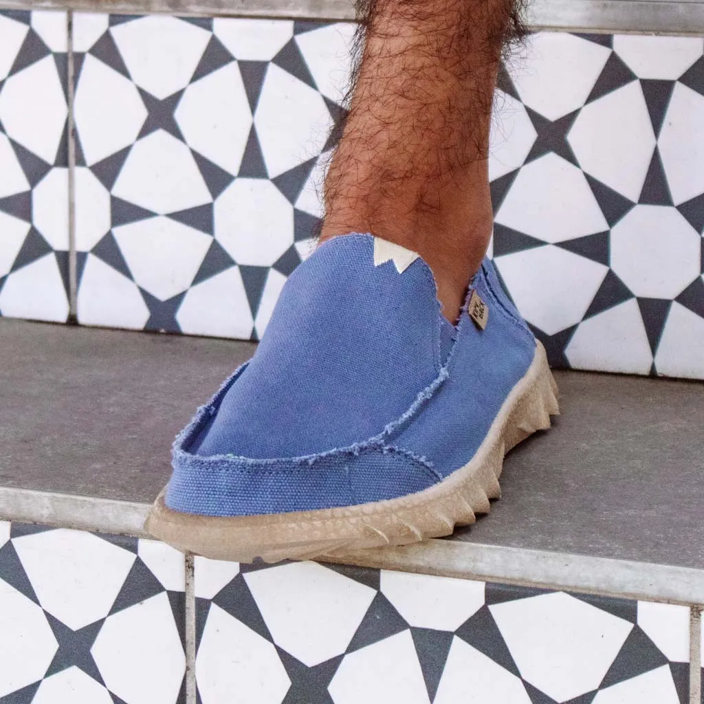 Couch Classic Canvas Mid-Blue