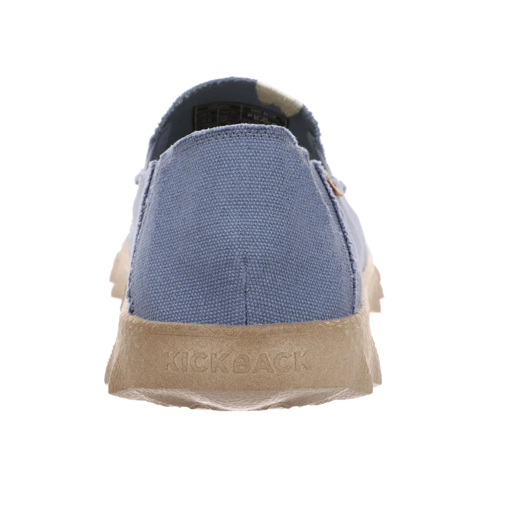 Couch Classic Canvas Mid-Blue