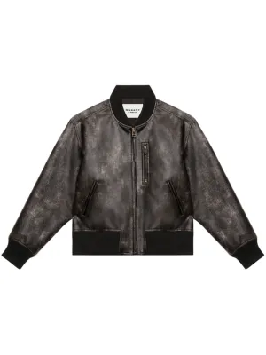 Crisley faux leather jacket