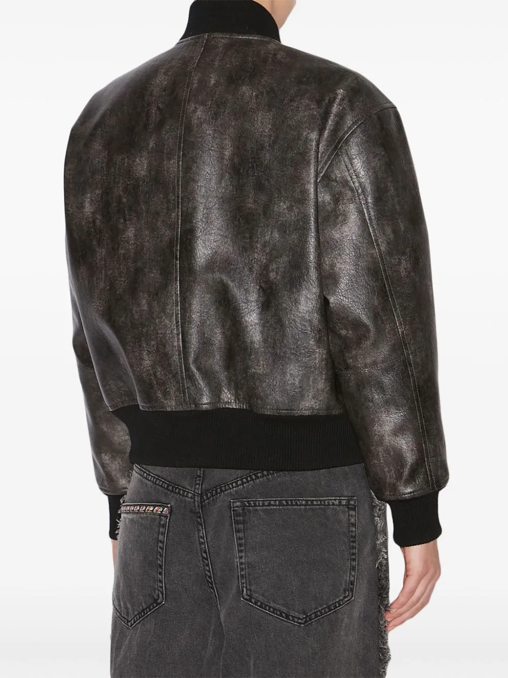 Crisley faux leather jacket