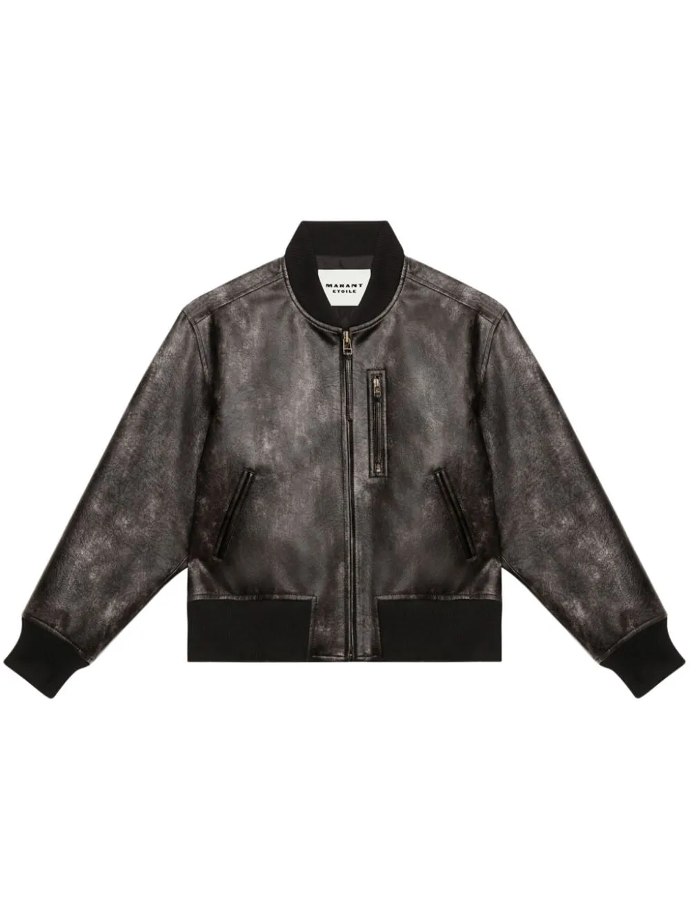 Crisley faux leather jacket