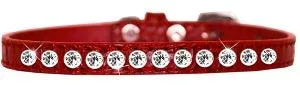 Crystal Pet Collar, 3/8" Wide