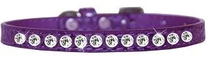 Crystal Pet Collar, 3/8" Wide