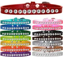 Crystal Pet Collar, 3/8" Wide