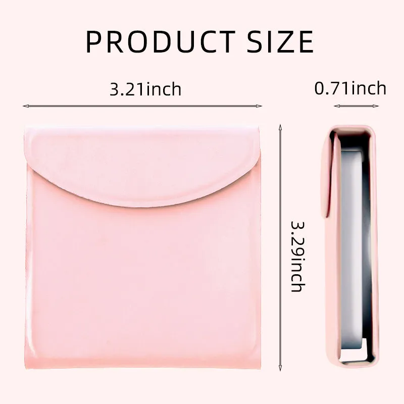 Customizable Logo 2024 Hot New LED Smart Double-Sided Folding Mirror