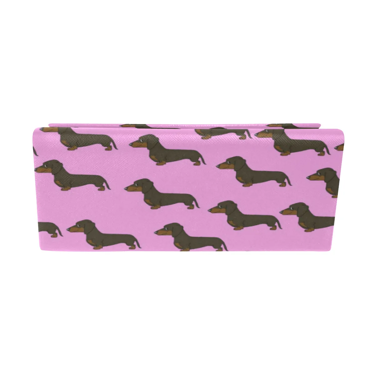 Dachshund Glasses/Sunglasses Case - Pink