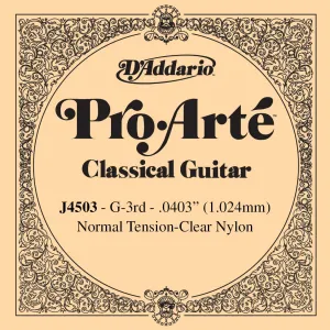D'Addario Pro Arte normal tension G / 3rd