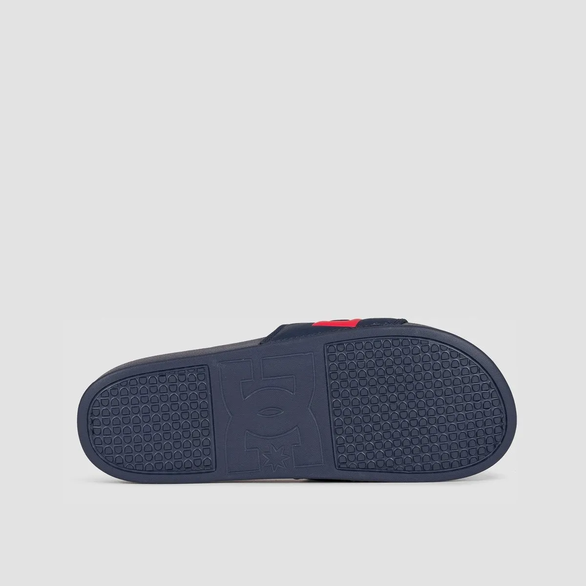 DC Slide Sliders Navy/Red