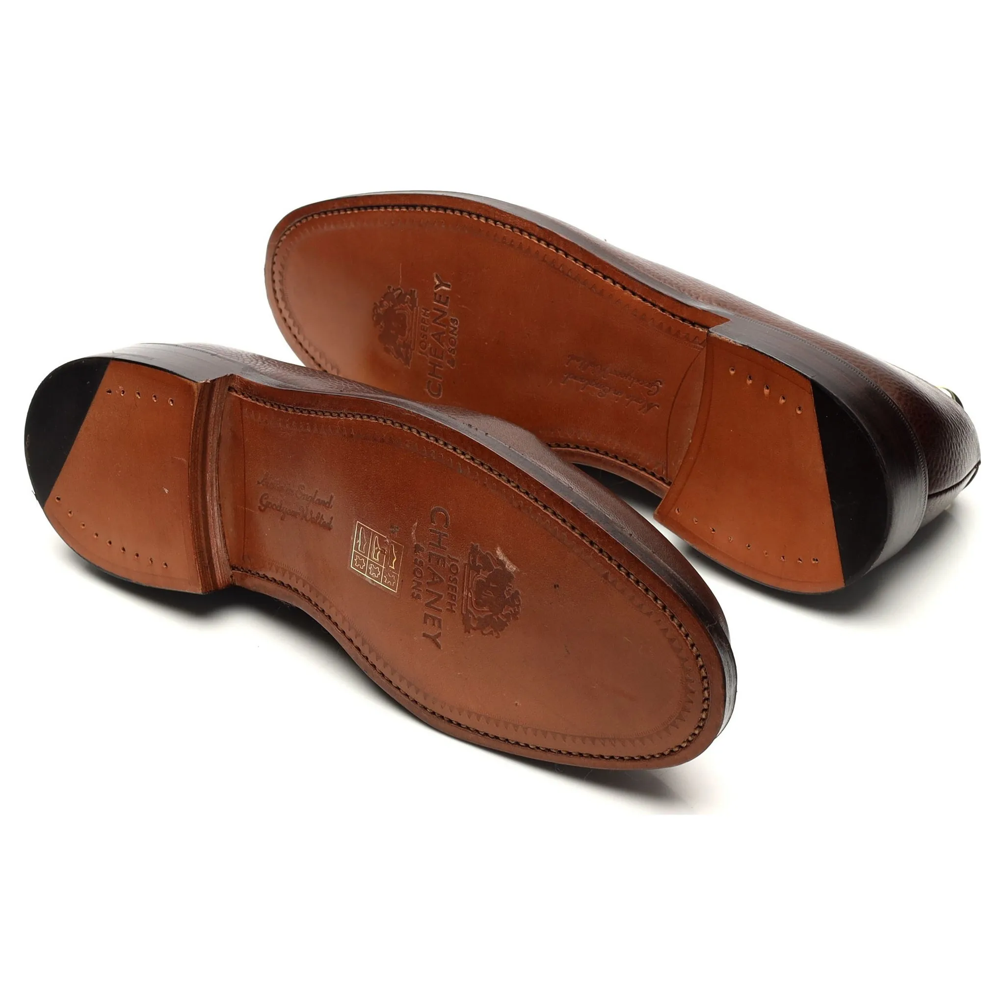 'Deal' Brown Leather Derby UK 6 F