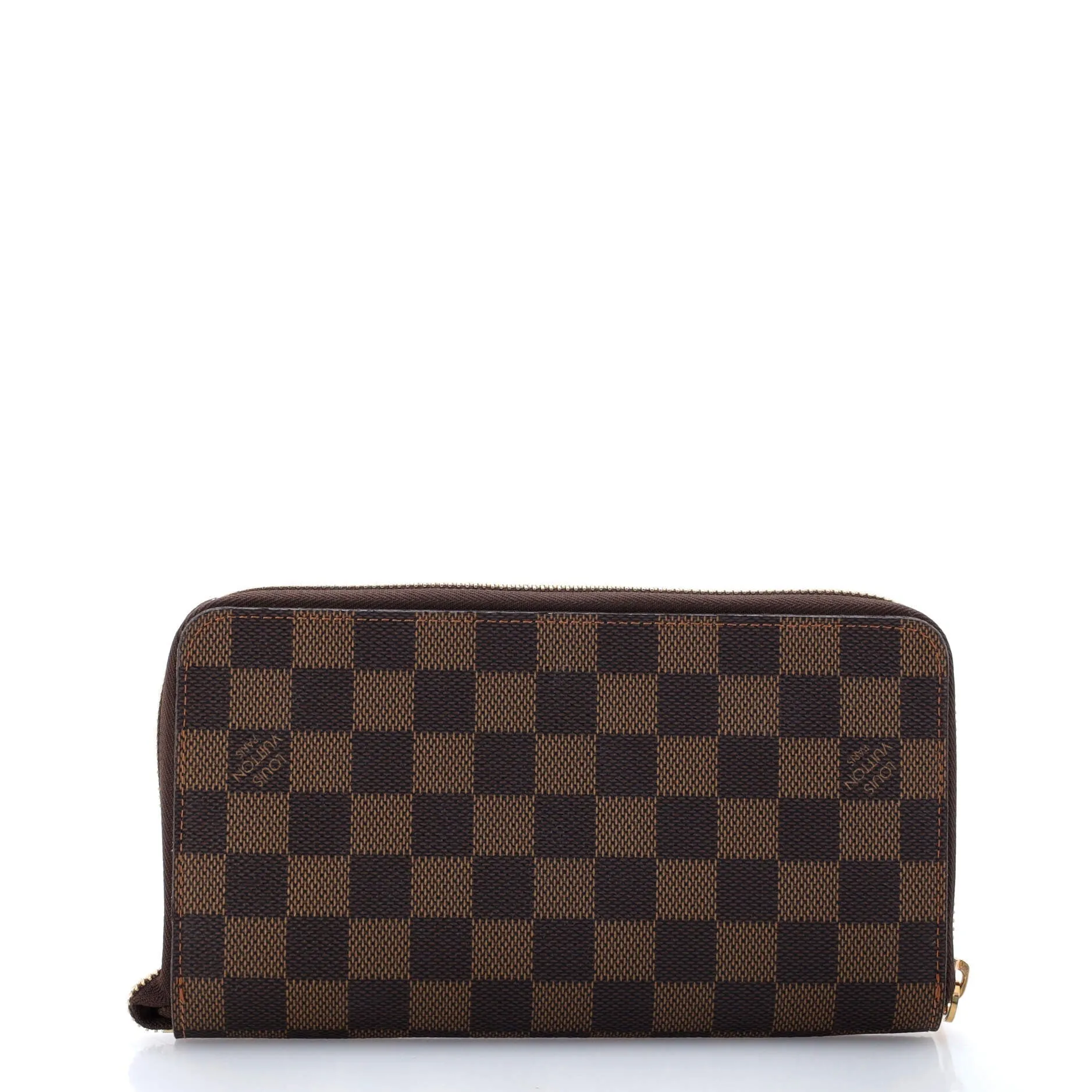 Designer Zippy Organizer Damier