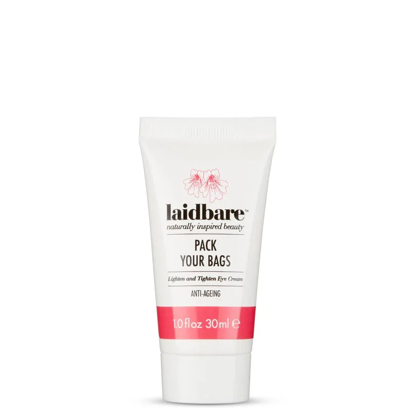 DISCONTINUED Laidbare Pack Your Bags Lighten & Tighten Eye Cream 30ml