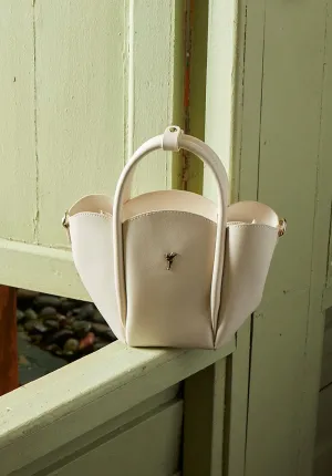 Disney Tinkerbell Pretty Little Pixie Top Handle Bag (Beige)