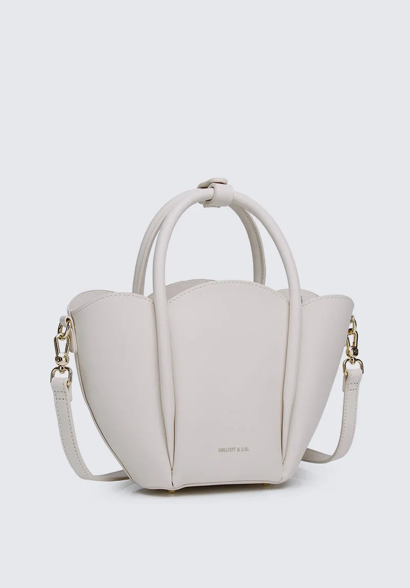 Disney Tinkerbell Pretty Little Pixie Top Handle Bag (Beige)