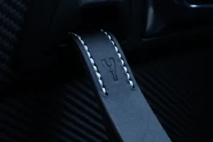 Door pull straps - Leather upgrade