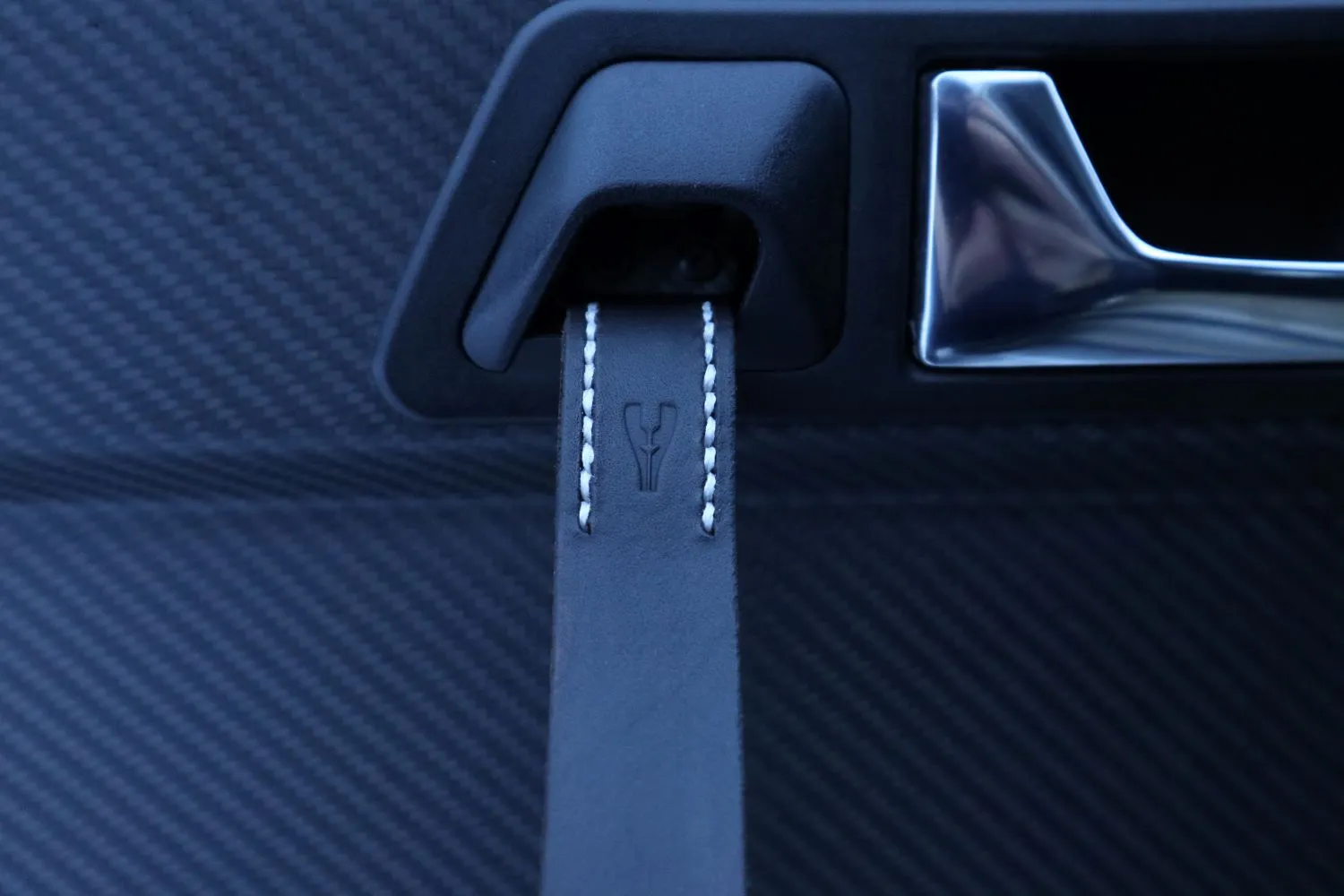 Door pull straps - Leather upgrade