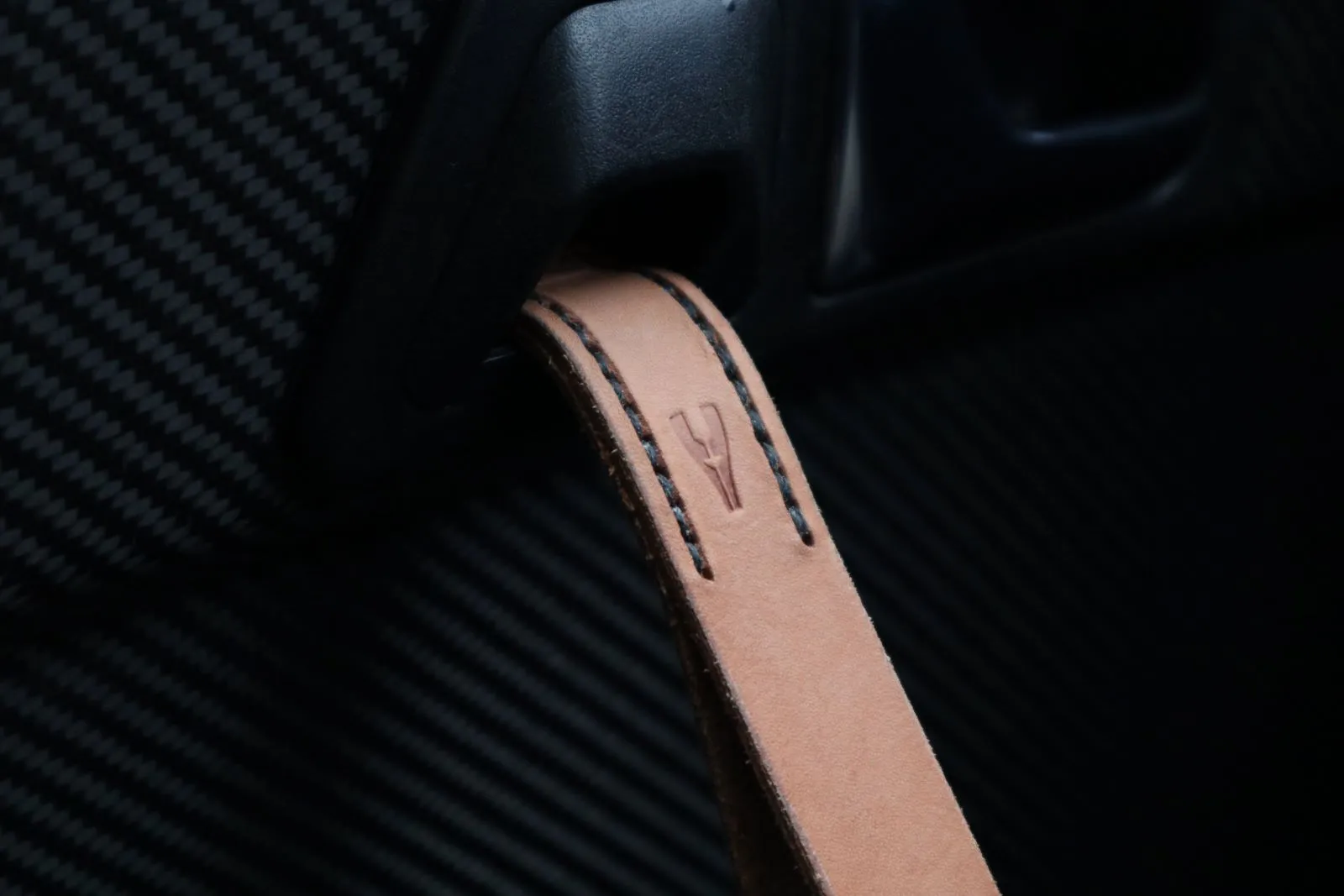 Door pull straps - Leather upgrade