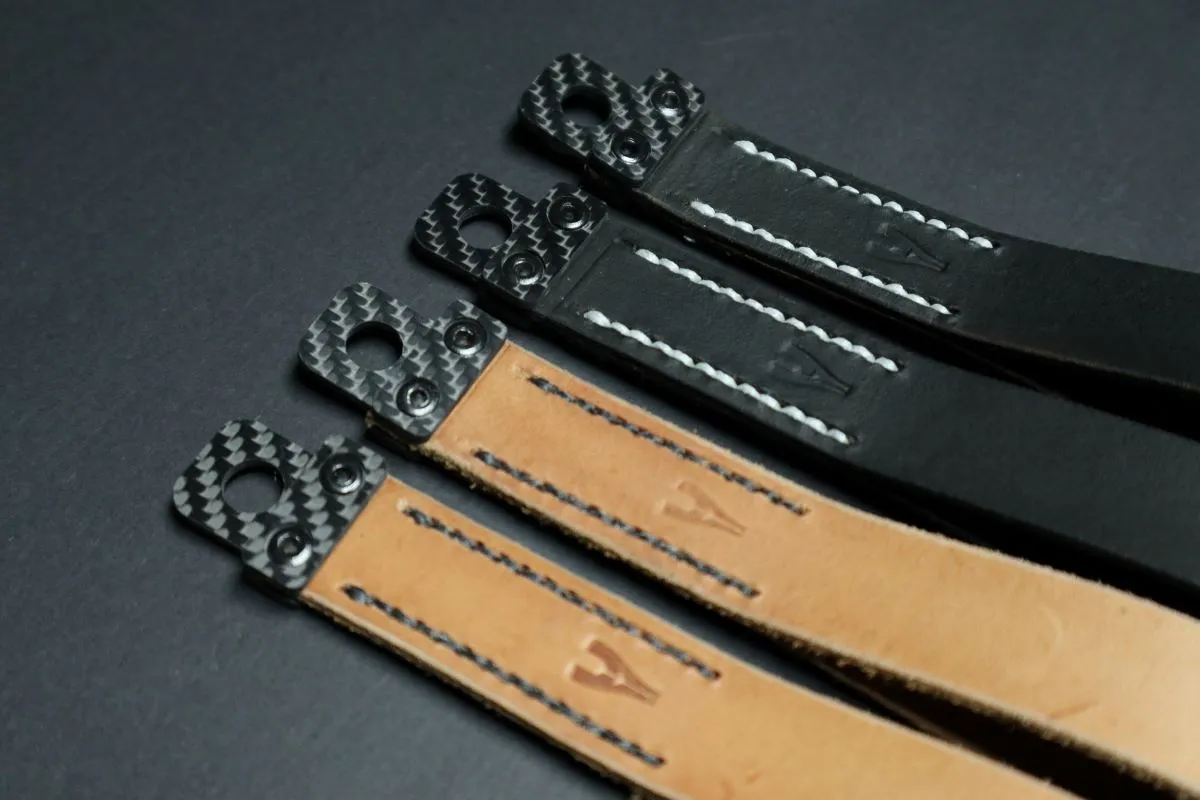 Door pull straps - Leather upgrade