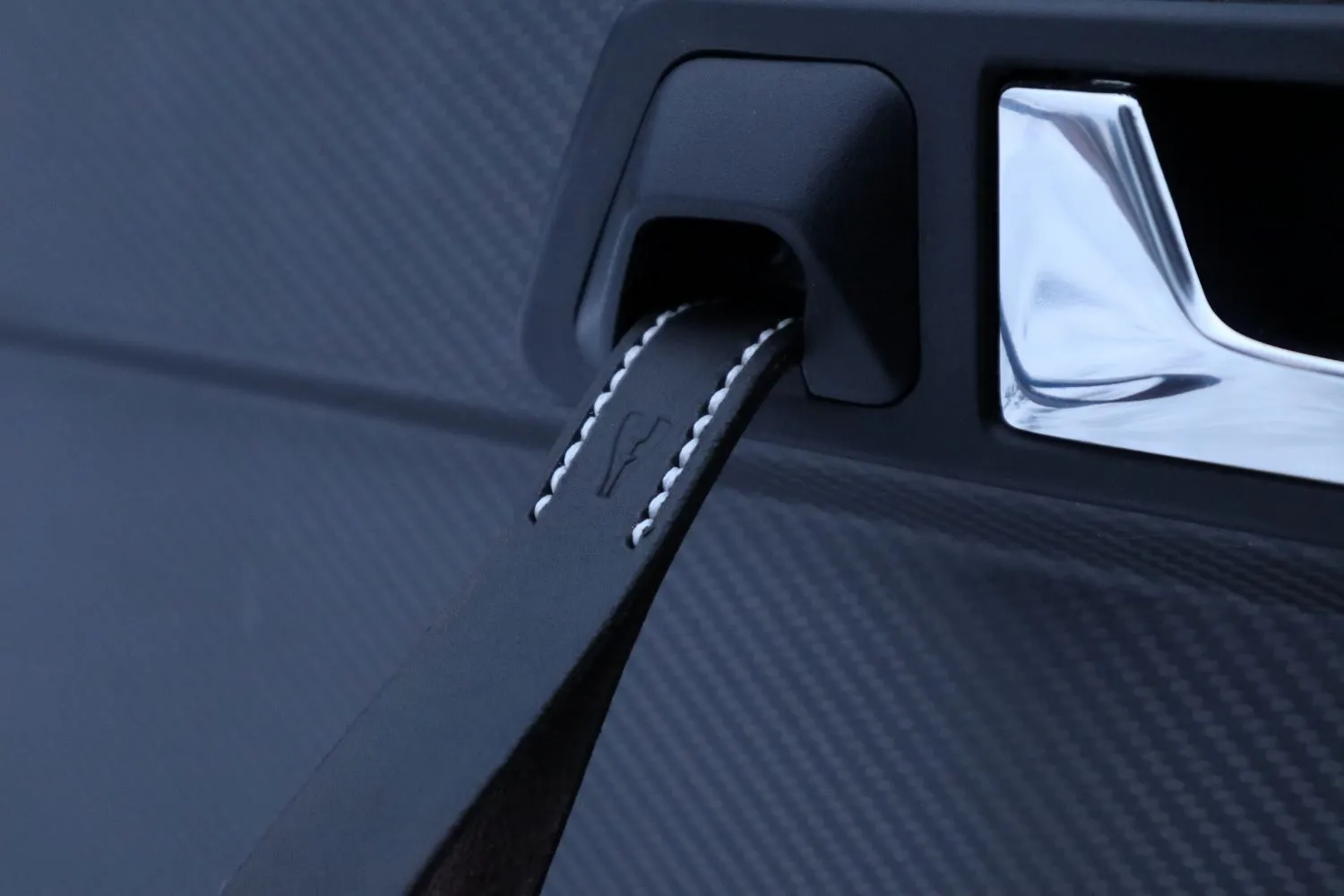 Door pull straps - Leather upgrade