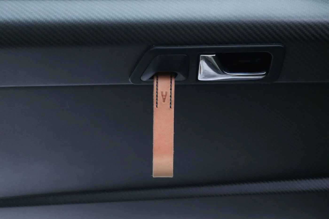 Door pull straps - Leather upgrade