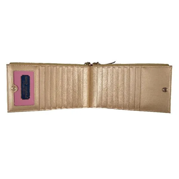 Double Zip Wallet - Shell